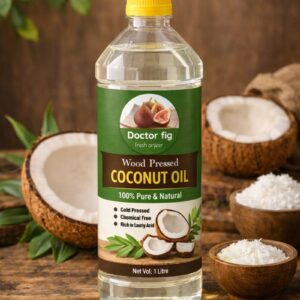 Doctor Fig - Wood Pressed Coconut Oil - 1ltr